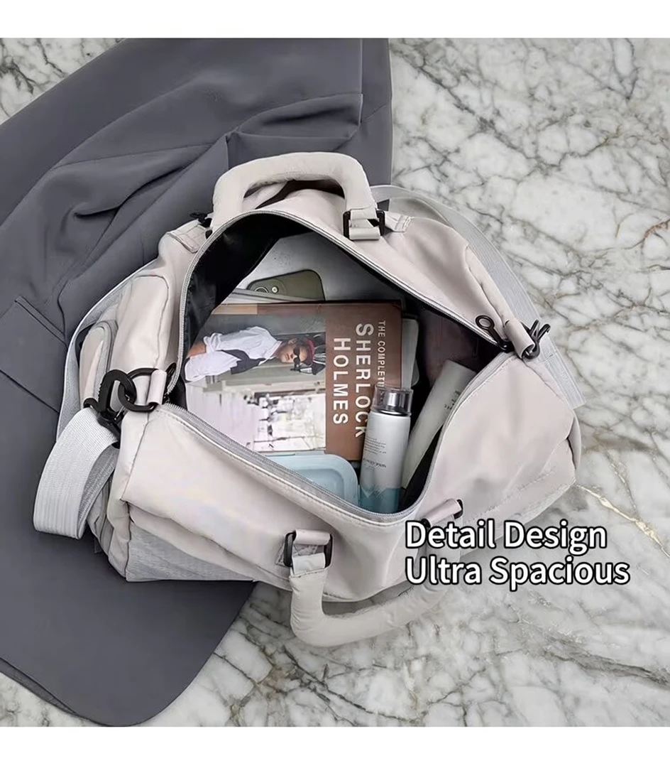 Large Nylon Travel Duffle Bag for Gym, Sports & Weekend - AmarXpress