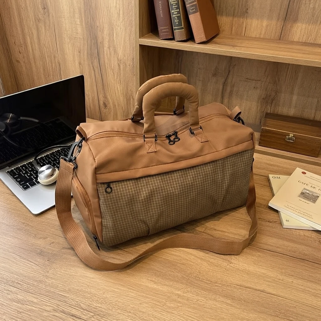 Large Nylon Travel Duffle Bag for Gym, Sports & Weekend - AmarXpress