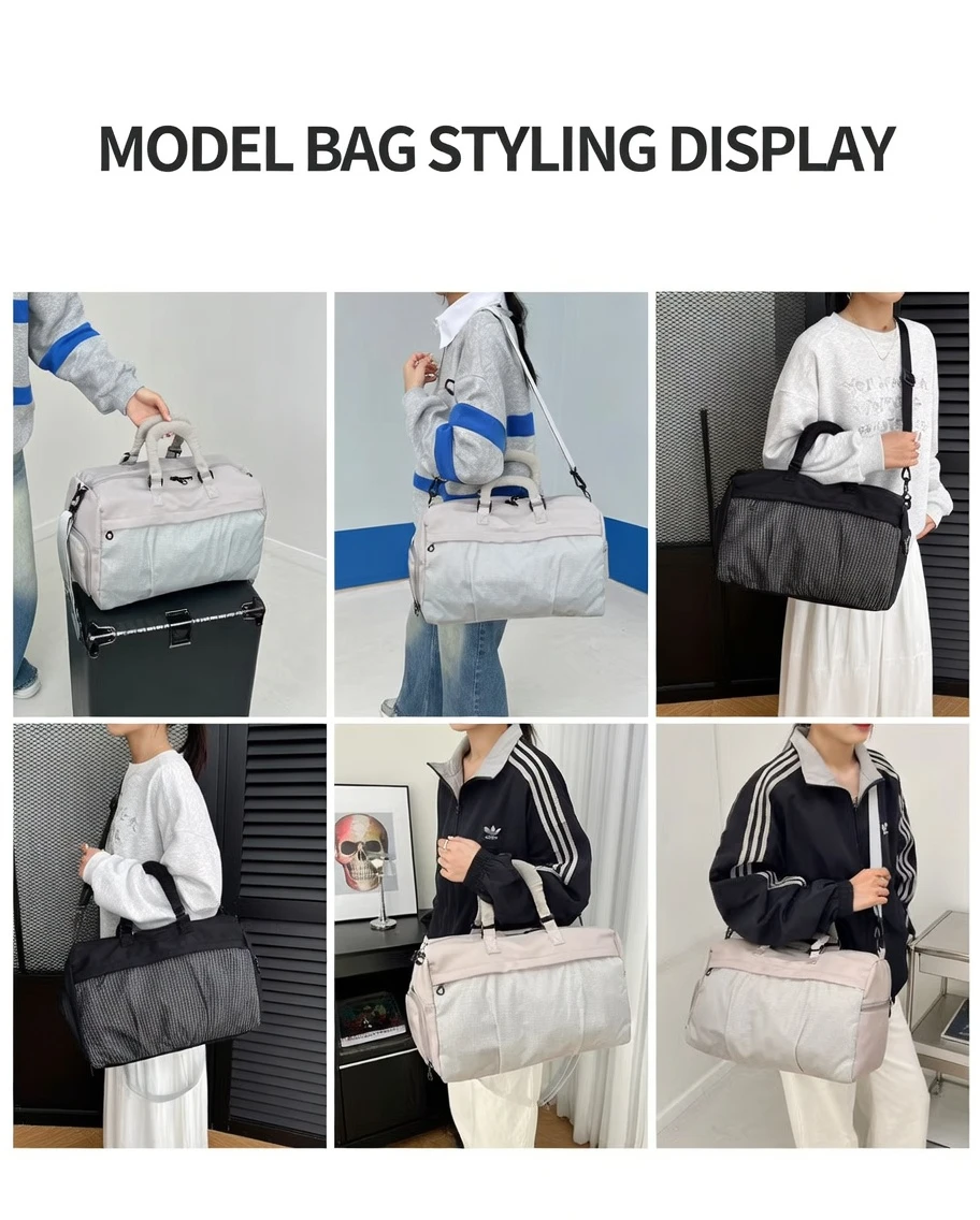 Large Nylon Travel Duffle Bag for Gym, Sports & Weekend - AmarXpress