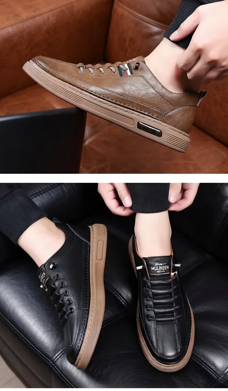 Men Casual Sneakers BD – PU – Comfy & Non-Slip – AmarXpress