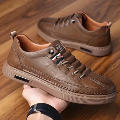 Men Casual Sneakers BD – PU – Comfy & Non-Slip – AmarXpress