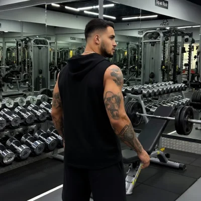 Men Sleeveless Hoodie & Pants BD - Gym & Casual Wear - AmarXpress