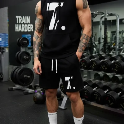 Men Sleeveless Hoodie & Pants BD - Gym & Casual Wear - AmarXpress