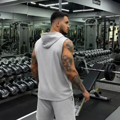 Men Sleeveless Hoodie & Pants BD - Gym & Casual Wear - AmarXpress