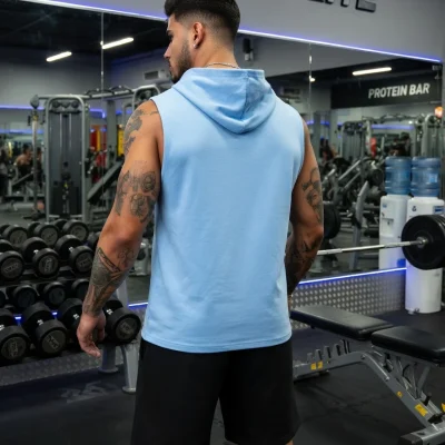 Men Sleeveless Hoodie & Pants BD - Gym & Casual Wear - AmarXpress