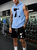 Men Sleeveless Hoodie & Pants BD - Gym & Casual Wear - AmarXpress