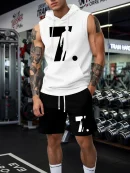 Men Sleeveless Hoodie & Pants BD - Gym & Casual Wear - AmarXpress