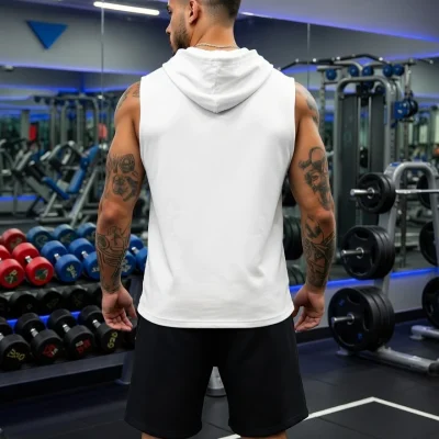 Men Sleeveless Hoodie & Pants BD - Gym & Casual Wear - AmarXpress