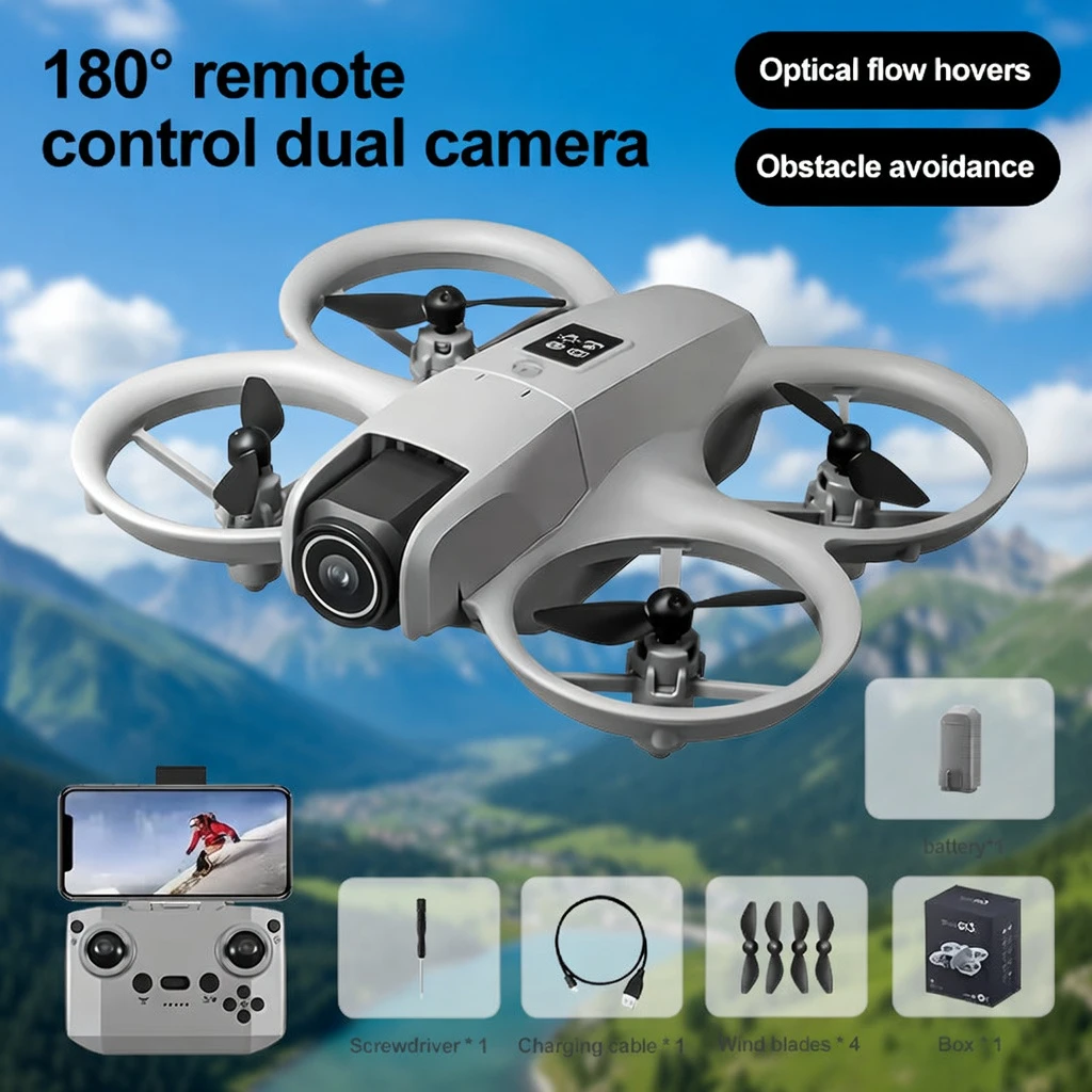 Mini 4K Drone for Beginners – FPV Wi-Fi Dual Camera - AmarXpress