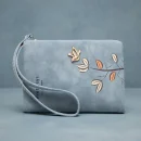 PU Wrist Bi-fold Wallet – Women Wrist Wallet BD - Card Coin Purse - Strap & Snap - AmarXpress