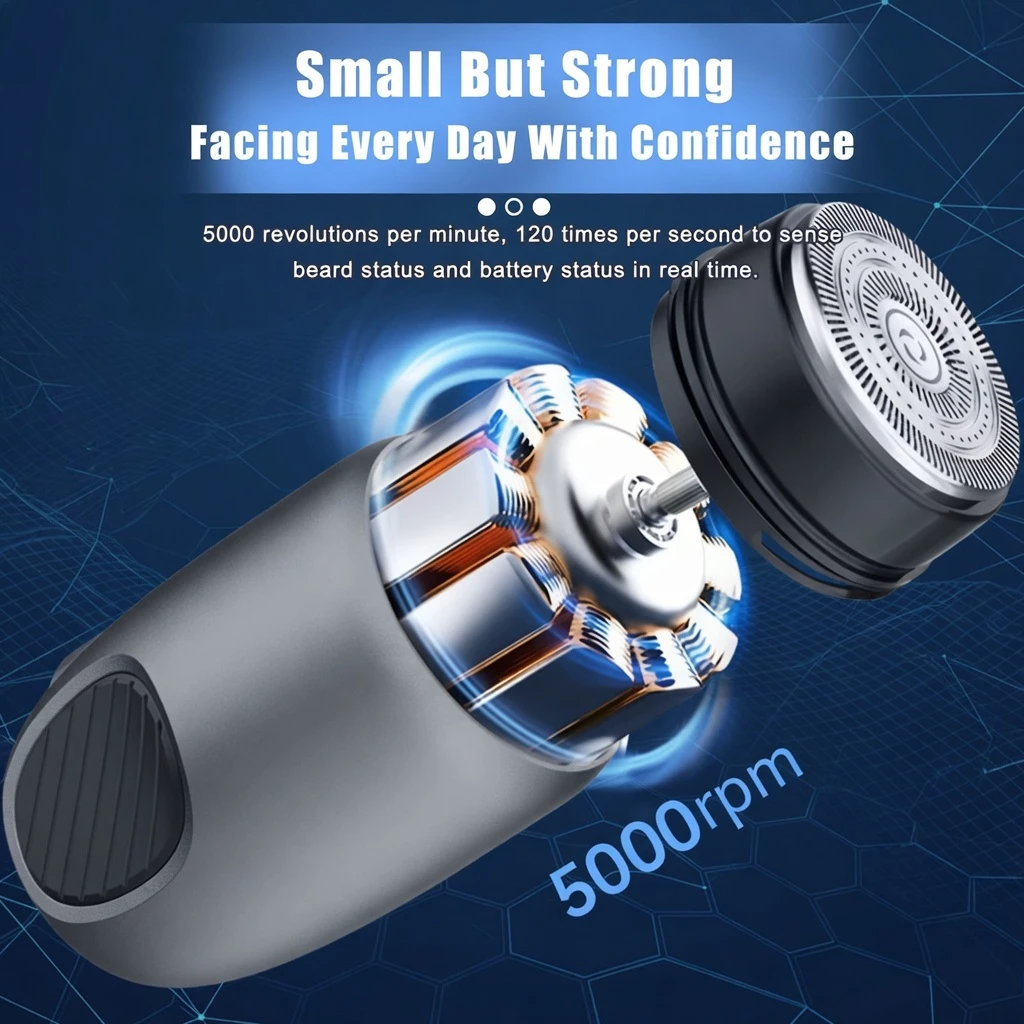 Pocket Mini Electric Shaver BD - Pocket Razor for Men & Women - Travel Ready - AmarXpress