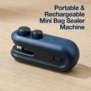 Portable USB Rechargeable (Blue) Food Bag Sealer Machine Bangladesh - AmarXpress