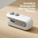 Portable USB Rechargeable (White) Food Bag Sealer Machine Bangladesh - AmarXpress