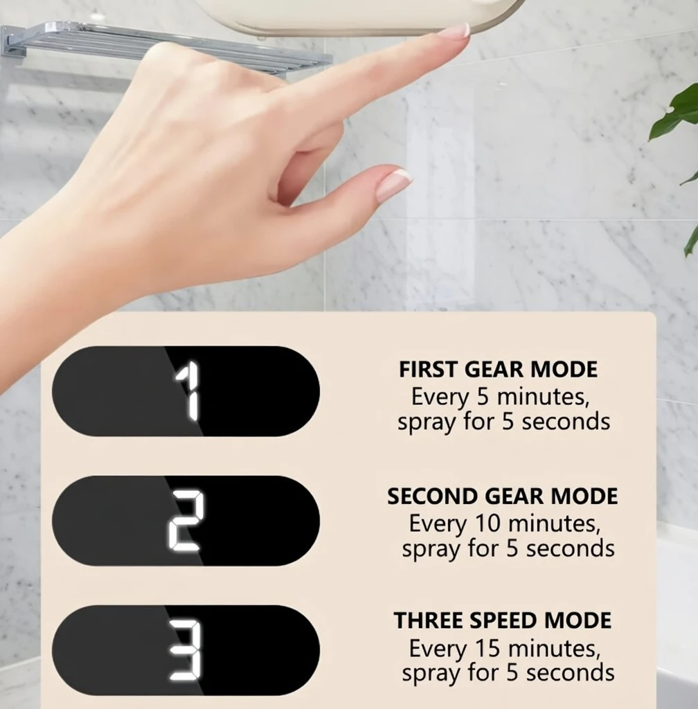 Rechargeable Aroma Diffuser Smart Room Freshener - AmarXpress