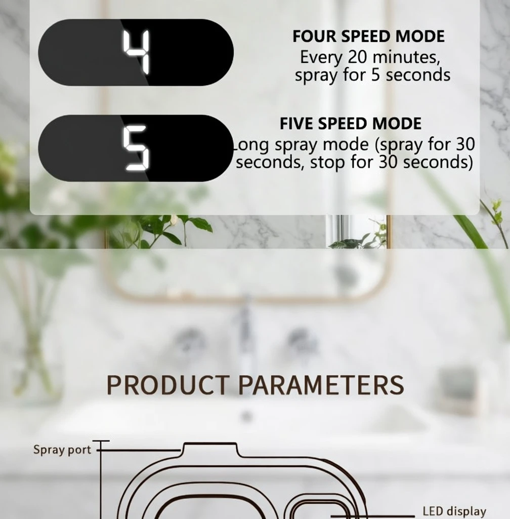 Rechargeable Aroma Diffuser Smart Room Freshener - AmarXpress