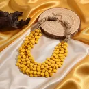 Resin Beaded Multi-Layer Necklace BD – Boho Vintage – Party Wear Jewelry – AmarXpress