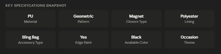 Main Features - Retro Style Woven Women PU Crossbody Bag BD – PU Magnetic - Multi-layer - AmarXpress