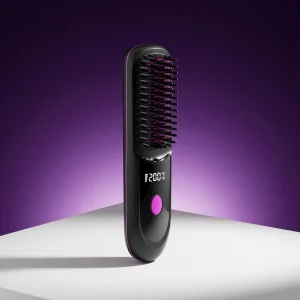 S9 Cordless Hair Straightening Comb BD – 3200mAh – Type‑C USB Recharge – LED Display – Anti‑Scald Teeth – AmarXpress