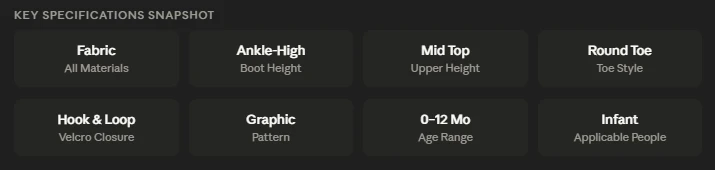 SNOWY Baby Winter Boots Bangladesh (0-12M) – Non-Slip Soft Sole - AmarXpress