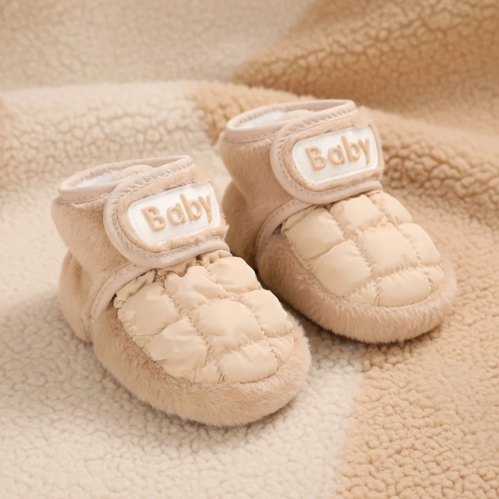 SNOWY Baby Winter Boots Bangladesh (0-12M) – Non-Slip Soft Sole - AmarXpress