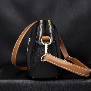 Shell Premium Crossbody Bag BD – Faux Leather - Zipper - AmarXpress