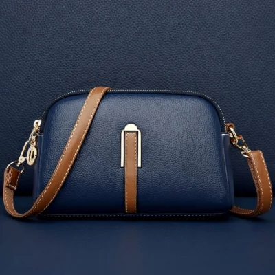 Shell Premium Crossbody Bag BD – Faux Leather - Zipper - AmarXpress