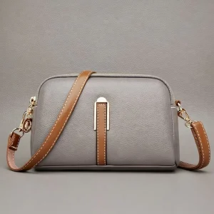 Shell Premium Crossbody Bag BD – Faux Leather - Zipper - AmarXpress