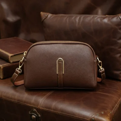 Shell Premium Crossbody Bag BD – Faux Leather - Zipper - AmarXpress