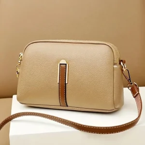 Shell Premium Crossbody Bag BD – Faux Leather - Zipper - AmarXpress