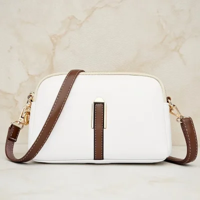 Shell Premium Crossbody Bag BD – Faux Leather - Zipper - AmarXpress