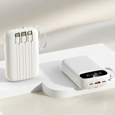 Ultra Fast Charging with LED Display & Cables 50000mAh Power Bank BD - AmarXpress