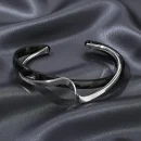 Women's Luxury Twisted Cuff Bracelet – 14K Gold Cuff Bracelet BD - AmarXpress