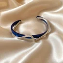 Women's Luxury Twisted Cuff Bracelet – 14K Gold Cuff Bracelet BD - AmarXpress