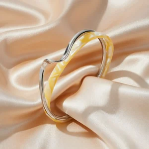 Women's Luxury Twisted Cuff Bracelet – 14K Gold Cuff Bracelet BD - AmarXpress