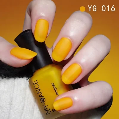 Women's Premium Matte Nail Polish BD - Velvet Frosted - Long-Lasting Water-Based - AmarXpress