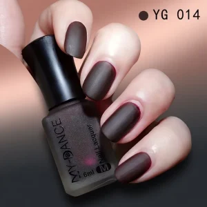 Women's Premium Matte Nail Polish BD - Velvet Frosted - Long-Lasting Water-Based - AmarXpress