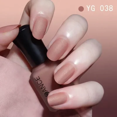 Women's Premium Matte Nail Polish BD - Velvet Frosted - Long-Lasting Water-Based - AmarXpress