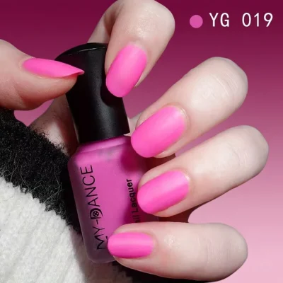 Women's Premium Matte Nail Polish BD - Velvet Frosted - Long-Lasting Water-Based - AmarXpress