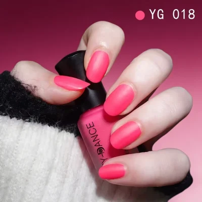 Women's Premium Matte Nail Polish BD - Velvet Frosted - Long-Lasting Water-Based - AmarXpress