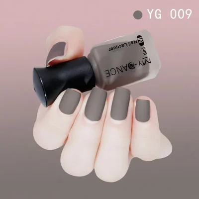 Women's Premium Matte Nail Polish BD - Velvet Frosted - Long-Lasting Water-Based - AmarXpress