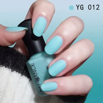 Women's Premium Matte Nail Polish BD - Velvet Frosted - Long-Lasting Water-Based - AmarXpress