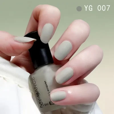 Women's Premium Matte Nail Polish BD - Velvet Frosted - Long-Lasting Water-Based - AmarXpress