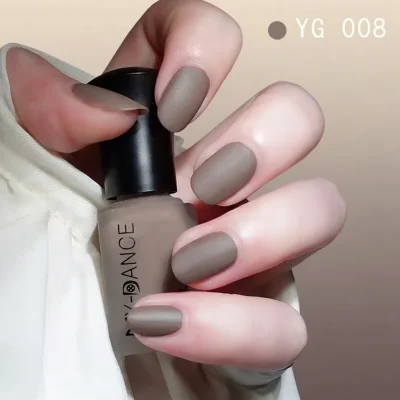 Women's Premium Matte Nail Polish BD - Velvet Frosted - Long-Lasting Water-Based - AmarXpress