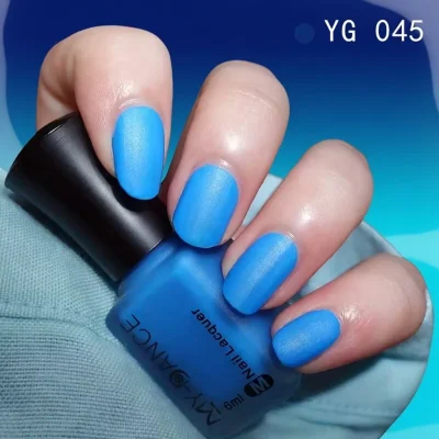 Women's Premium Matte Nail Polish BD - Velvet Frosted - Long-Lasting Water-Based - AmarXpress