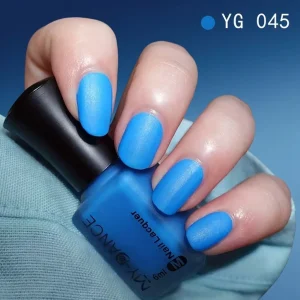 Women's Premium Matte Nail Polish BD - Velvet Frosted - Long-Lasting Water-Based - AmarXpress