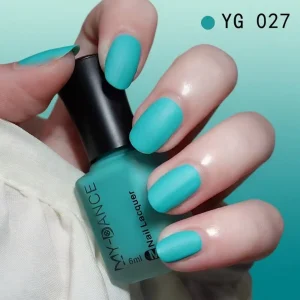 Women's Premium Matte Nail Polish BD - Velvet Frosted - Long-Lasting Water-Based - AmarXpress