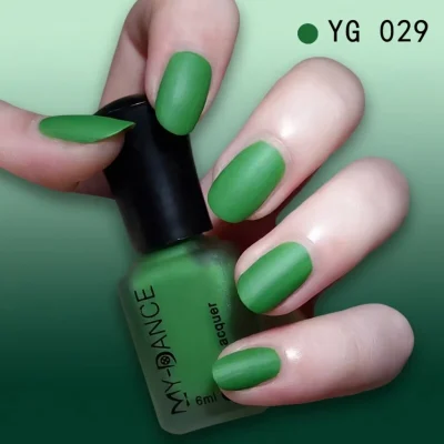 Women's Premium Matte Nail Polish BD - Velvet Frosted - Long-Lasting Water-Based - AmarXpress