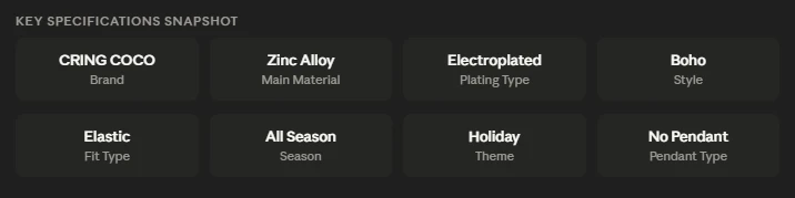 Main Features - Women's Trendy Boho Bangle – Zinc Alloy – Elastic Daisy Flower Party Bracelet BD – AmarXpress