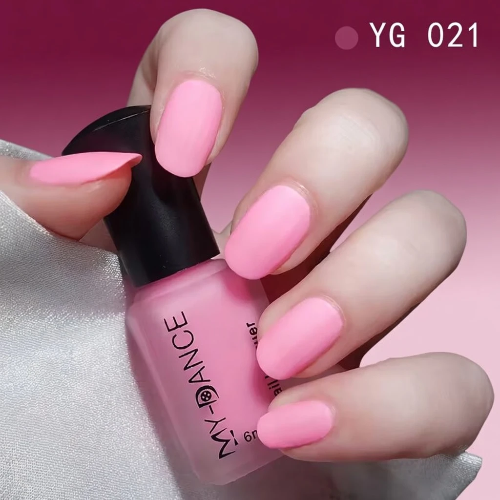Women's Premium Matte Nail Polish BD - Velvet Frosted - Long-Lasting Water-Based - AmarXpress